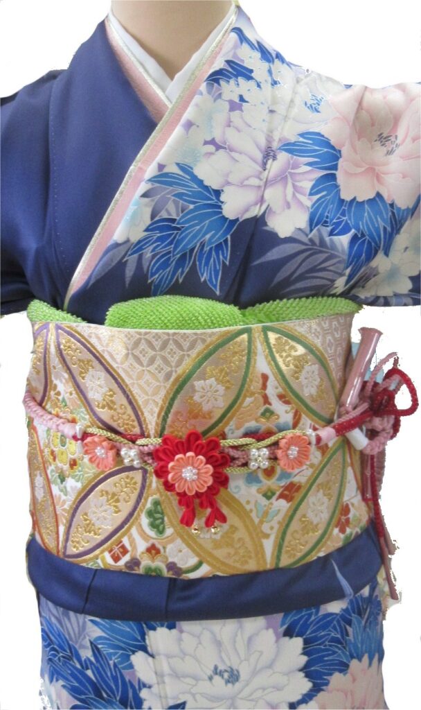 現代の振袖コーディネート