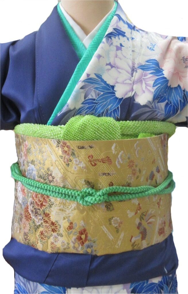昔の振袖コーディネート