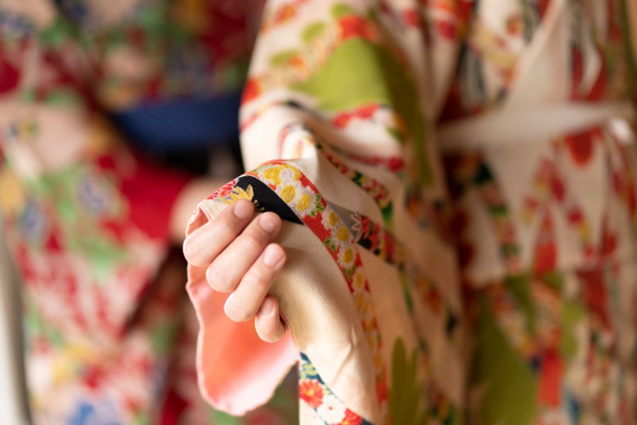 振袖のお手入れ