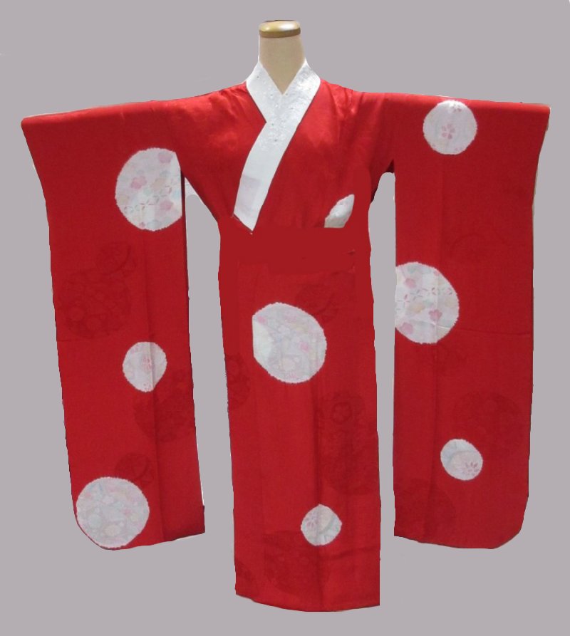 振袖の長襦袢