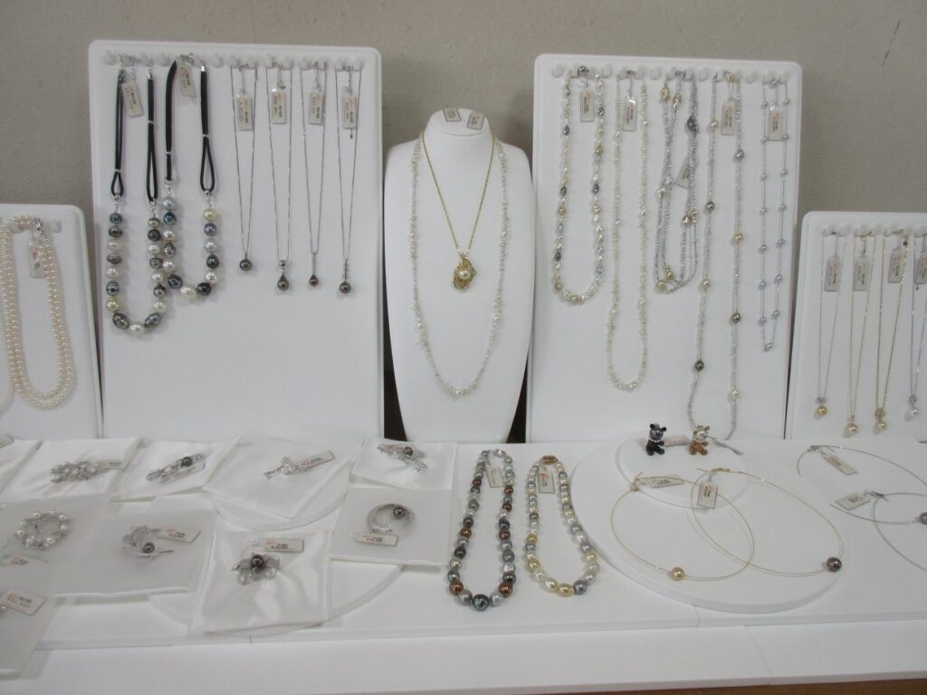 様々な真珠製品