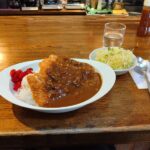 駅馬車のカツカレー