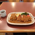 ファミリーレストランみのりのカツカレー